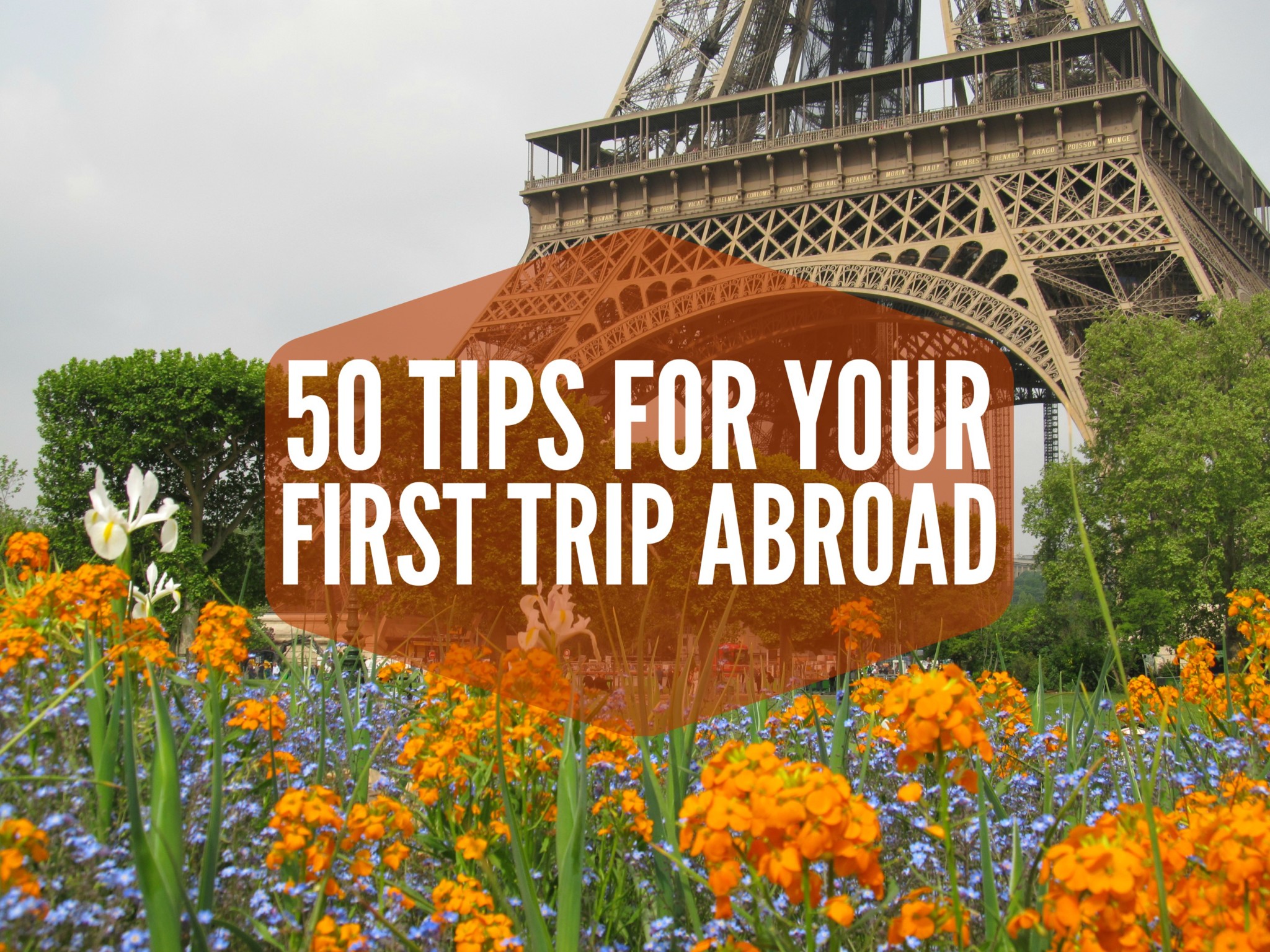 your first trip abroad